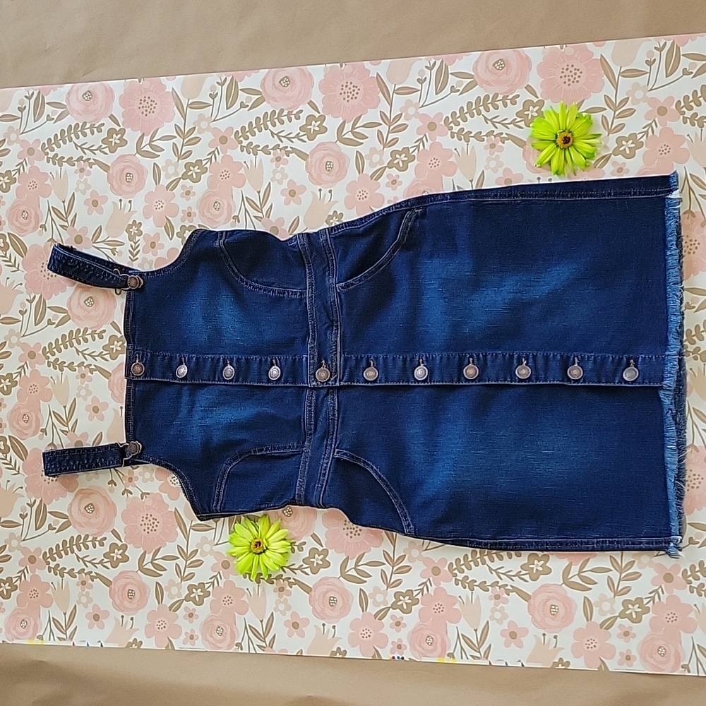 Wax Jean Overall Dress
